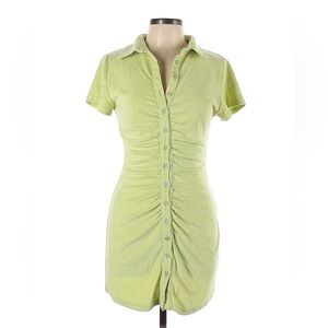 ISALIS | Breeze Terry Mini Dress | Green